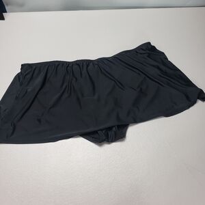 Collections by Catalina solid black bathing suit skirt women's plus size 3X